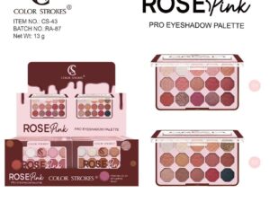 Rose Pink Pro Eyeshadow Pallette