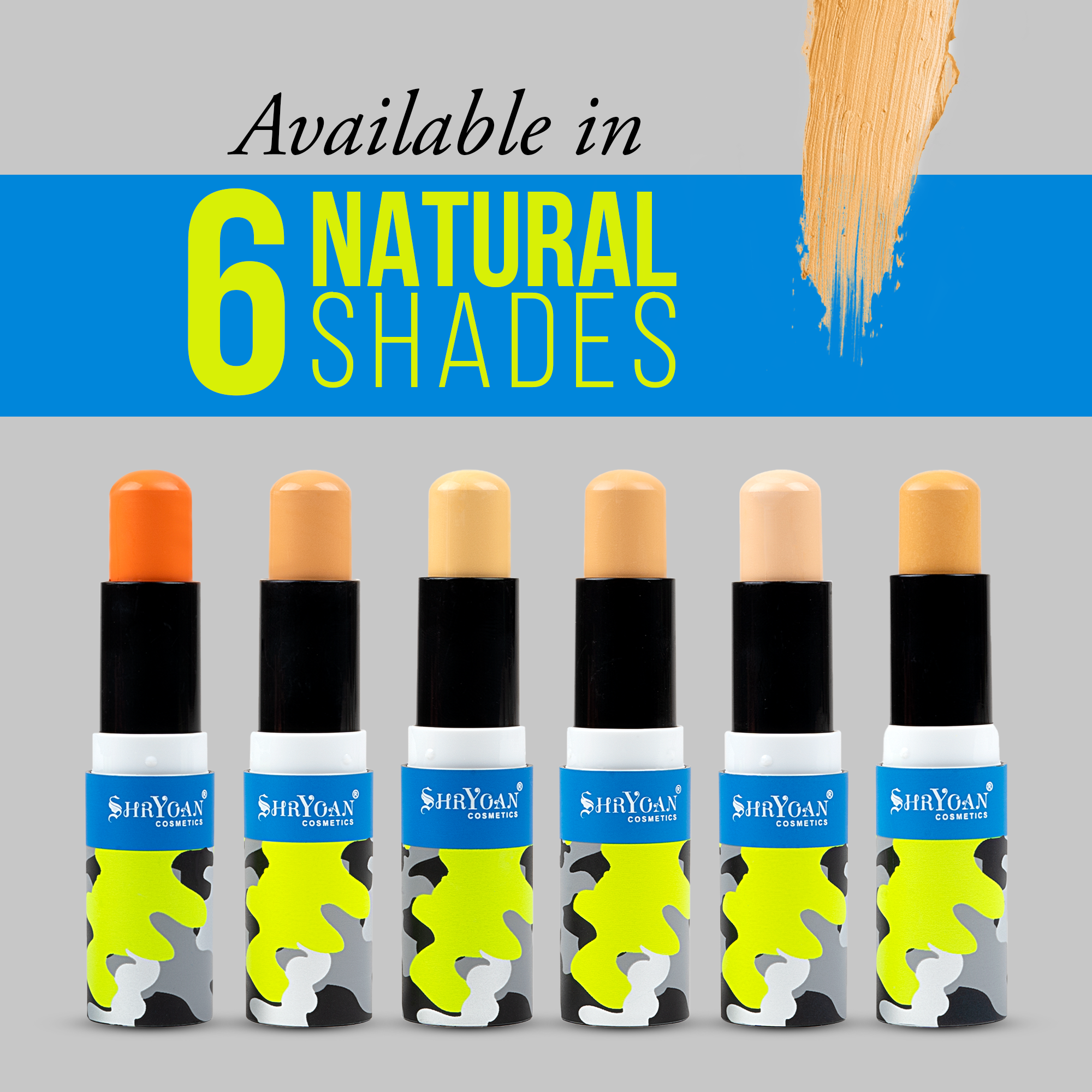 Shryoan Face & Body Concealer Long-Lasting Coverage For All-Day Wear - Image 6